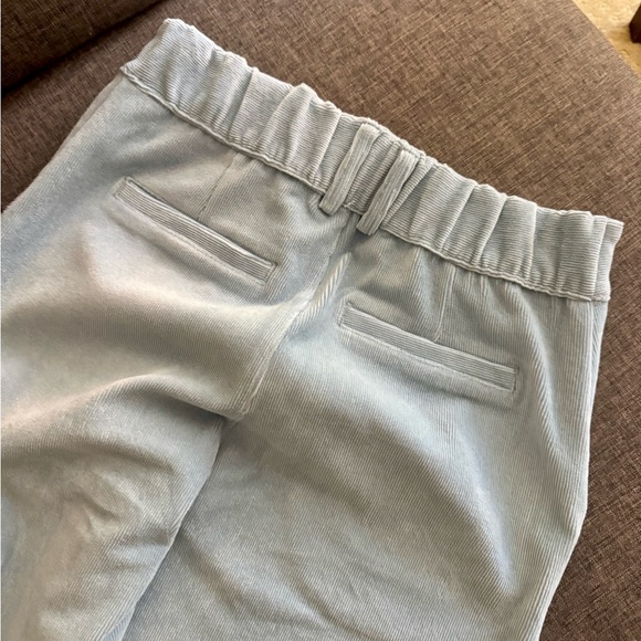 ALO Micro Corduroy Mid-Rise Dreamer Wide Leg Trouser - Picture 7 of 7